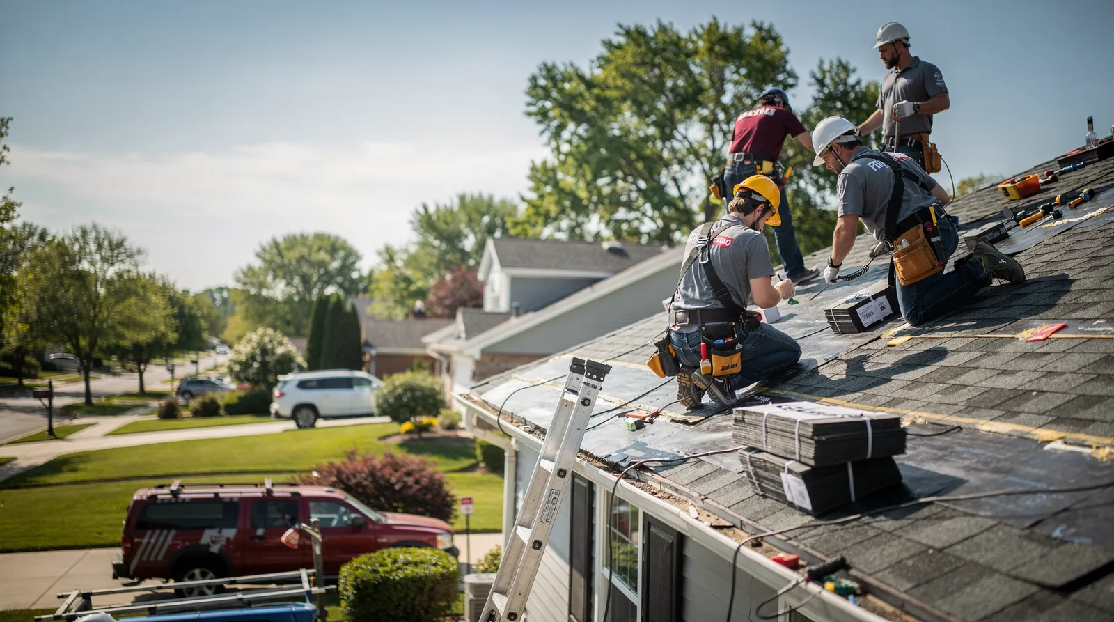 Roof Repair in Pesotum, IL around you